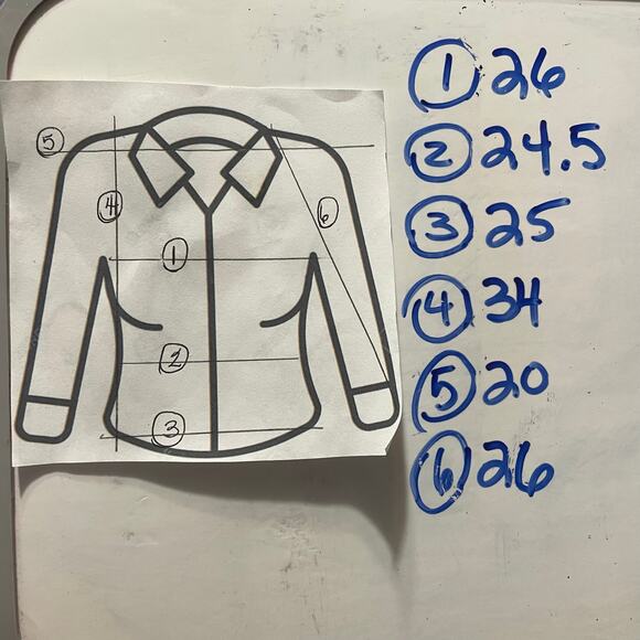 EUC - Thomas Dean Striped Button Up Shirt - Picture 5 of 5